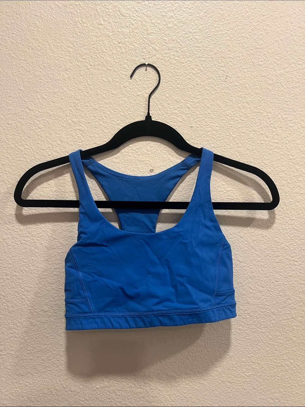 lululemon athletica Blue Racerback Sports Bra